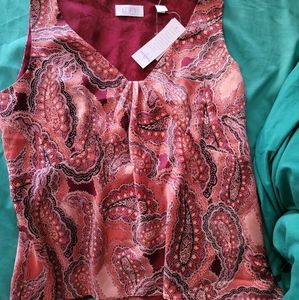 Ann Taylor Petite sleveless top